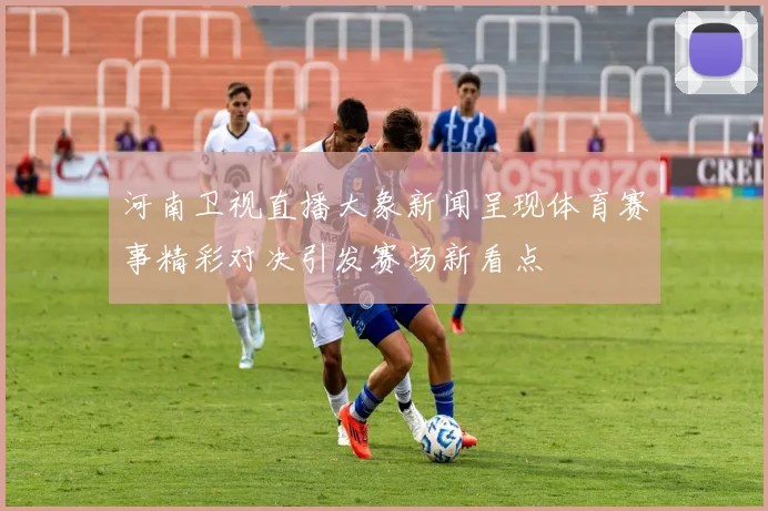 河南卫视直播大象新闻呈现体育赛事精彩对决引发赛场新看点